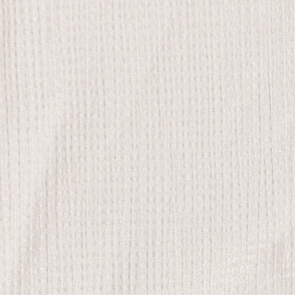 New Threshold Ivory Pebble Satin Single Light Filtering Curtain Panel 108” - Picture 5 of 5